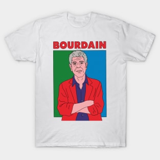 Anthony Bourdain Pop Art Original Design T-Shirt